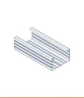 Montant en C à bord arrondi (48 x 27 mm)