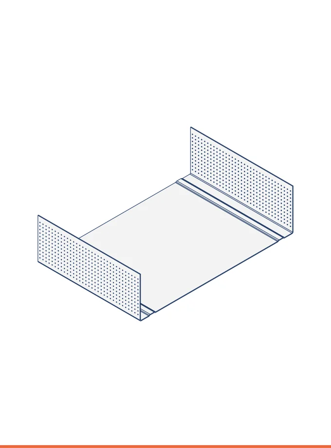 Rail en U (150 x 40 mm)
