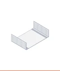 Rail en U (150 x 40 mm)