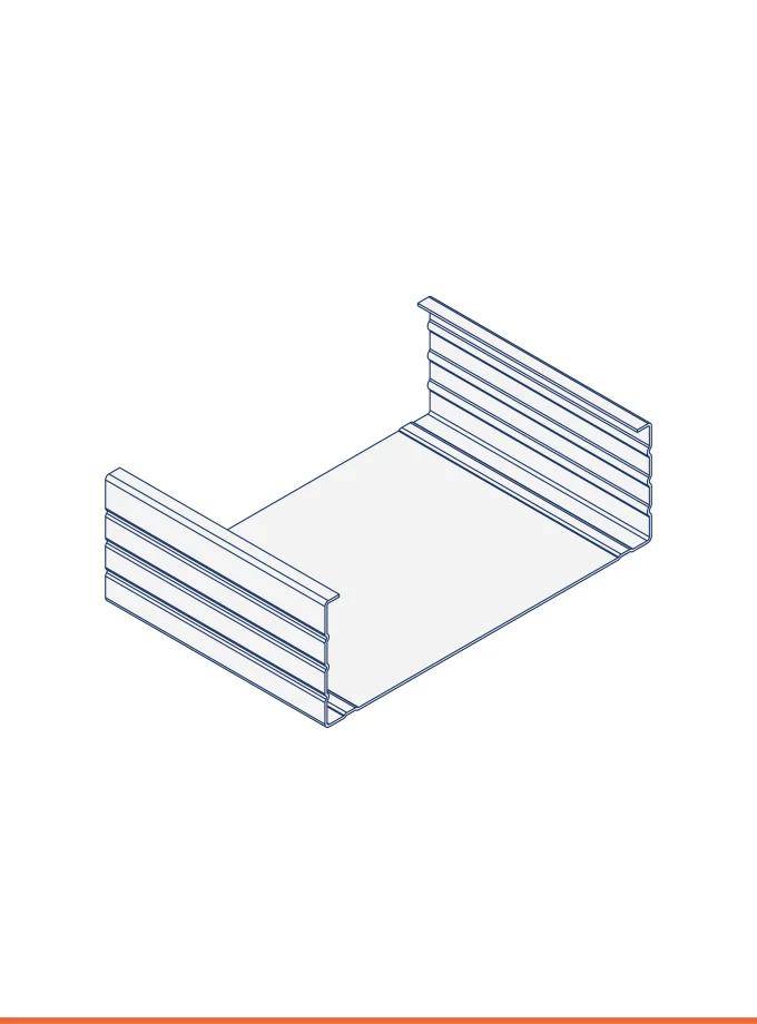 Montant en C (149 x 50 mm)