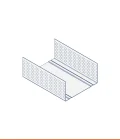 Rail en U zinc-magnésium (75 x 40 mm)