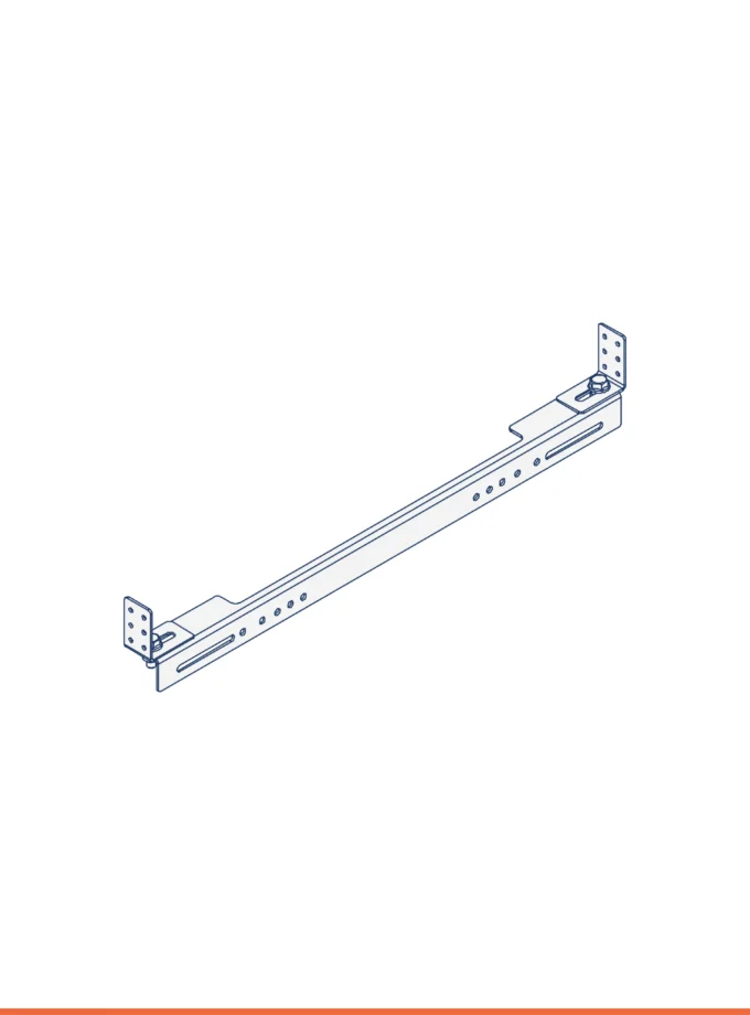 Châssis de support pour kit de cassette de WC (fixation supérieure)