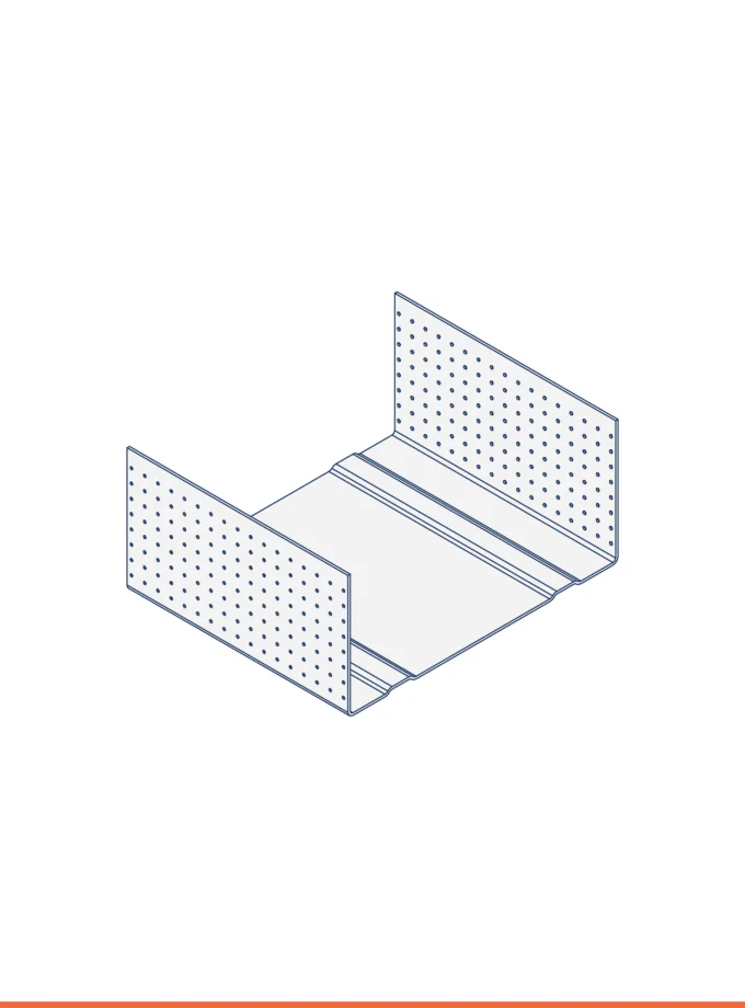 Rails en U (61 x 28 mm)