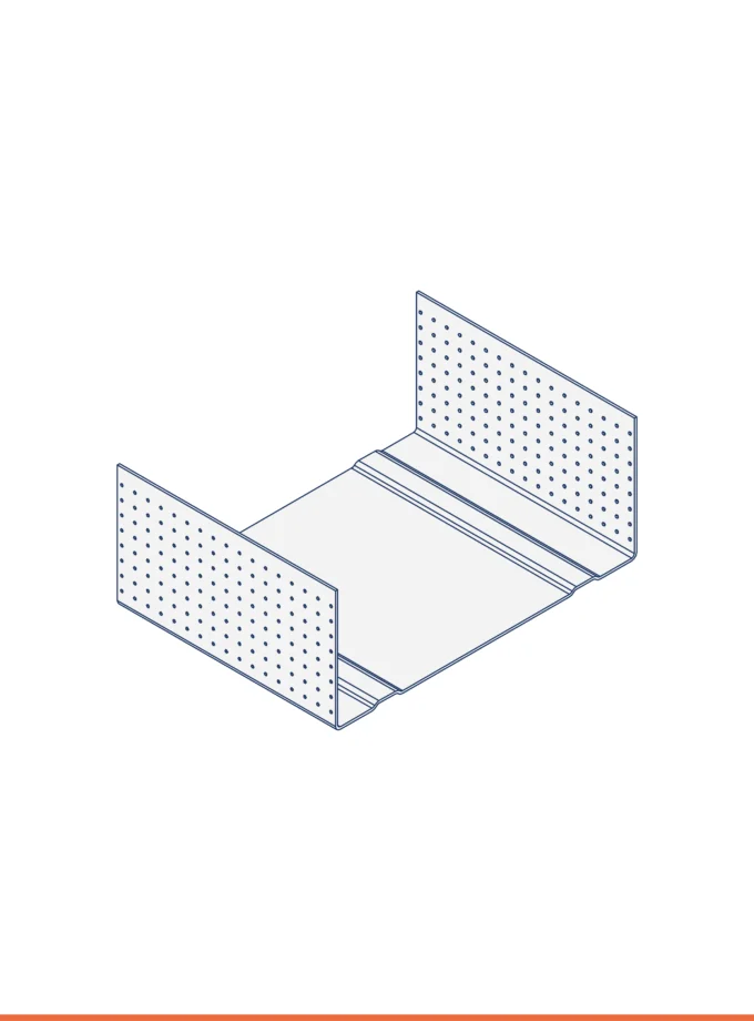 Rails en U (69 x 28 mm)