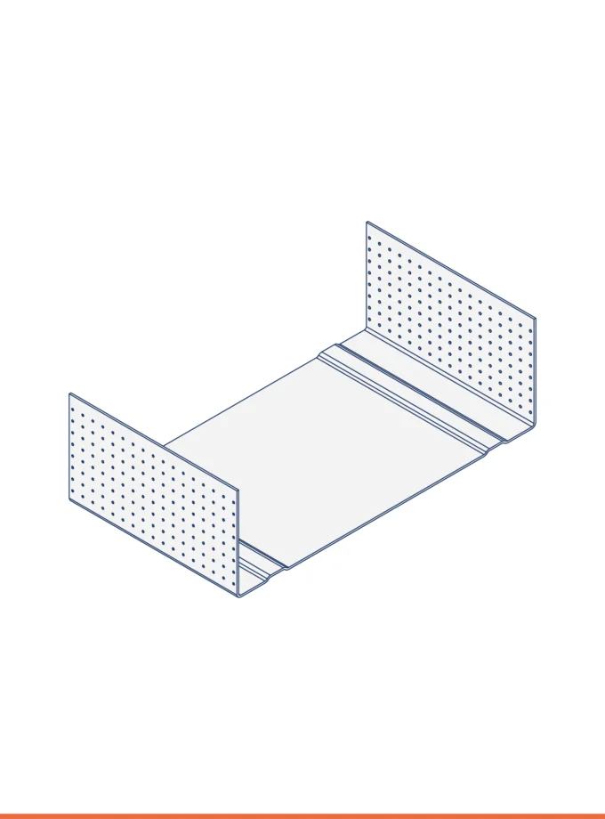Rails en U (89 x 28 mm)